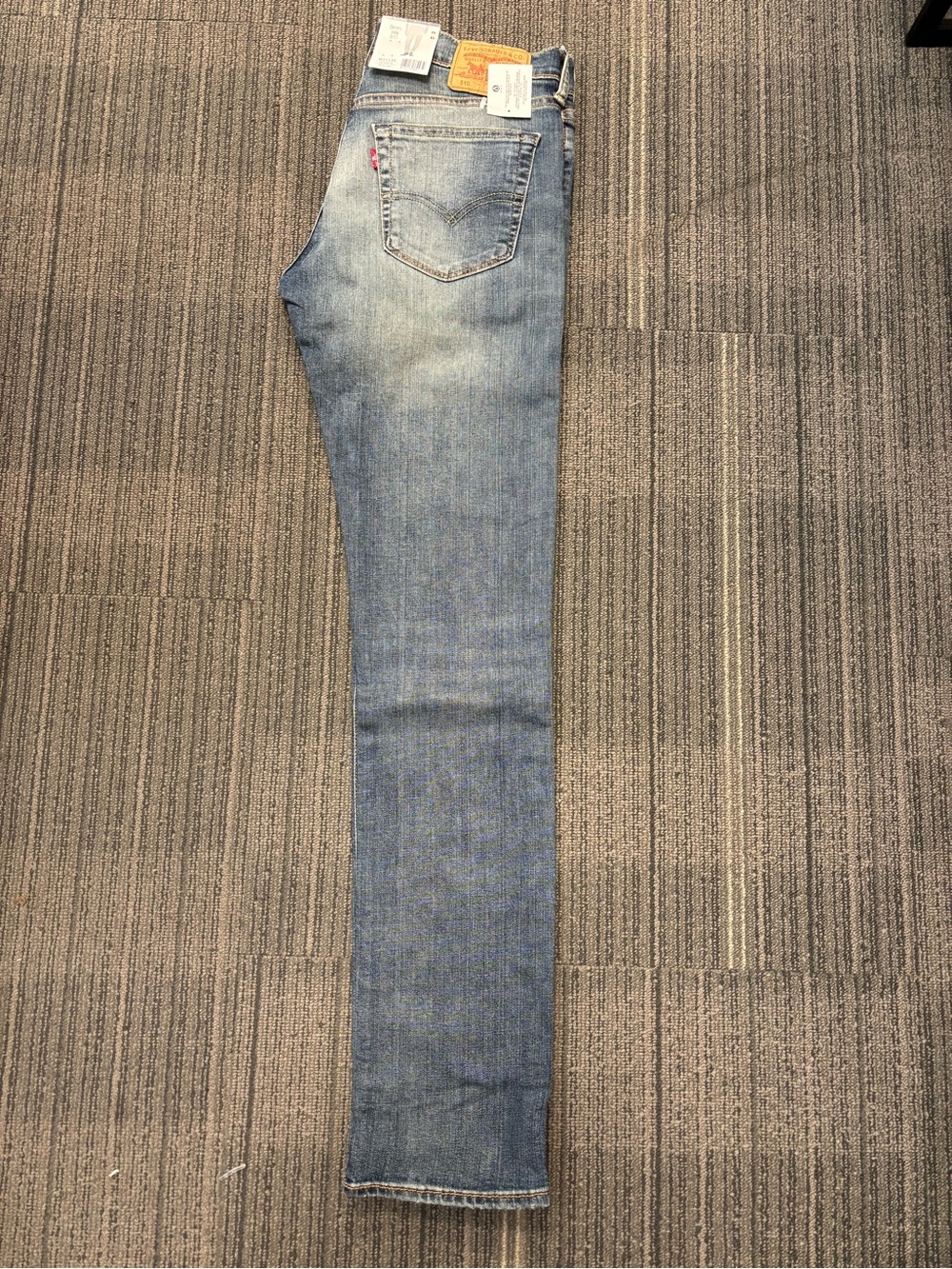 Levi's Men's W 31 L34 Skinny 510 Jeans in Medium Wash Blue - Picture 6 of 12